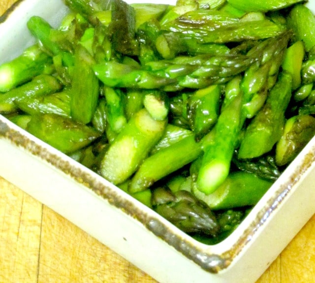 Saute asparagus, instead of steaming it, for an intense, sweet flavor - www.inhabitedkitchen.com