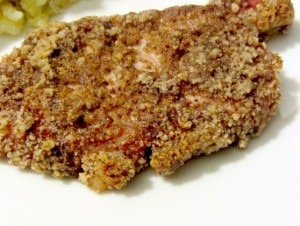 Pecan Crusted Pork Chops - gf - Inhabited Kitchen