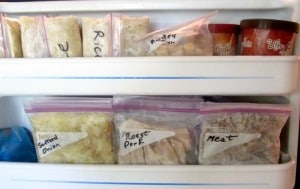 I took the methods I have learned to fix a meal quickly and easily, and ramped them up to help Rich's parents do the same. 