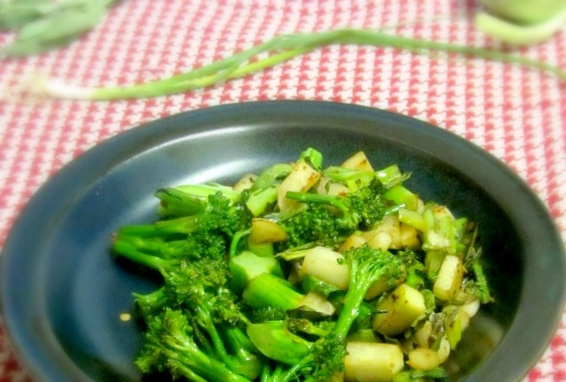 Pan sear young vegetables for a delicate crisp-tender burst of flavor. - www.inhabitedkitchen.com