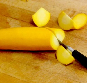 Summer squash saute, cooked in five minutes, with a touch of butter for a delicate golden brown. www.inhabitedkitchen.com