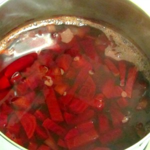 I love to serve this cold, refreshing, vividly red borscht at a Fourth of July party! www.inhabitedkitchen.com