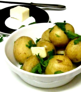 Syracuse Salt Potatoes - born as a laborer's quick lunch, become a Central New York fair ground classic. Creamy, moist, and delicious! www.inhabitedkitchen.com