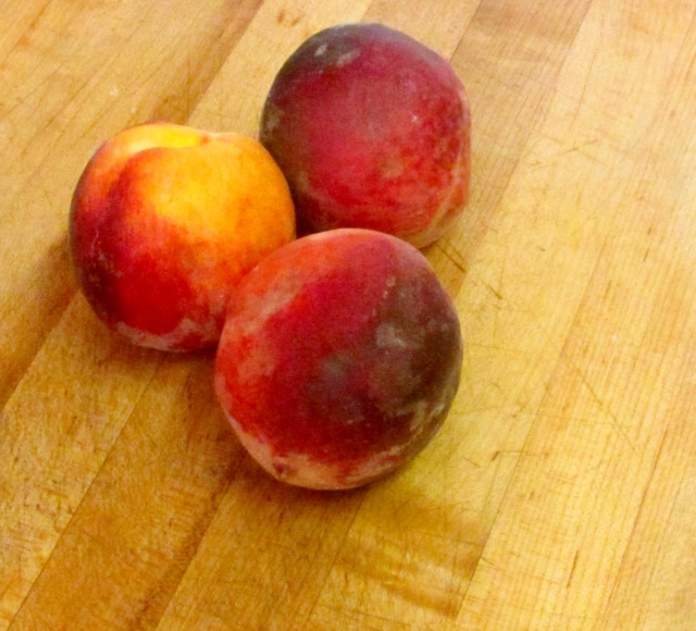 Sugar Free Peach Shortcake - Inhabited Kitchen