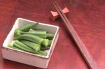 Quickly cook tender, delicious okra whole so that it isn't slimy!