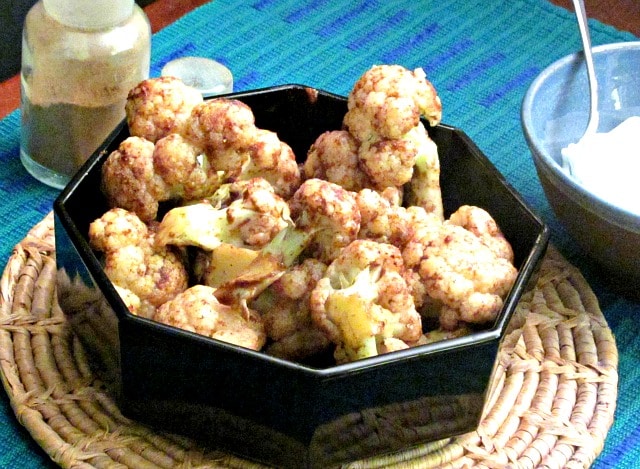 Masala cauliflower - a quick and easy way to make a spiced cauliflower, to be the centerpiece of a simple weeknight meal. 