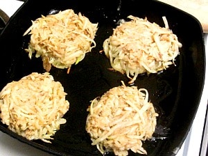 Potato pancakes - or latkes - are traditional for both Hanukkah and Christmas for people from Eastern European cultures - and they are delicious! 