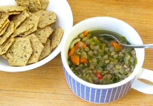 WIAW 101 - Lentil soup - Inhabited Kitchen