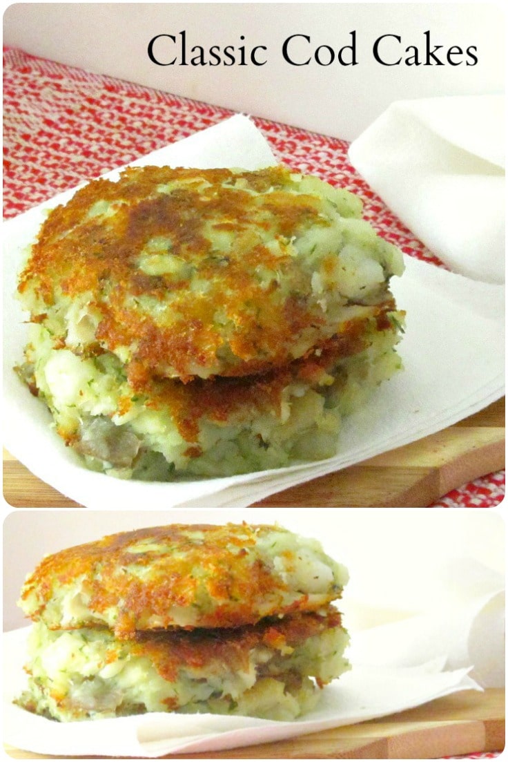 Make these classic cod cakes - a simple, delicious traditional New England treat!