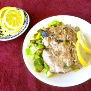 Fresh, wild caught, richly flavored bluefish - a local treat here on the East Coast. A basic recipe for it, that can be adapted to other fish as needed.