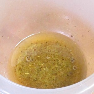 Marinated Broccoli - so simple it's barely a recipe, but a tasty, and useful way to prepare leftover or frozen vegetables.