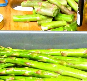 A frugal Cream of Asparagus Soup, made with the woody ends of the spears that are usually discarded. Delicate, elegant, and thrifty! 