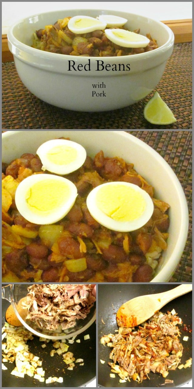 Protein Flip - a term for moving meat and other animal protein from the center of our attention to the side, as in this recipe for Red Beans with Pork.