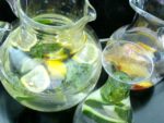 A cool pitcher of flavorful infused water, sugarfree, delicious, and refreshing! Drink with a meal or throughout the day.
