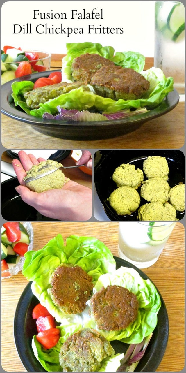 Traditional falafel technique and non-traditional seasoning combine in these delightful dill chickpea fritters.