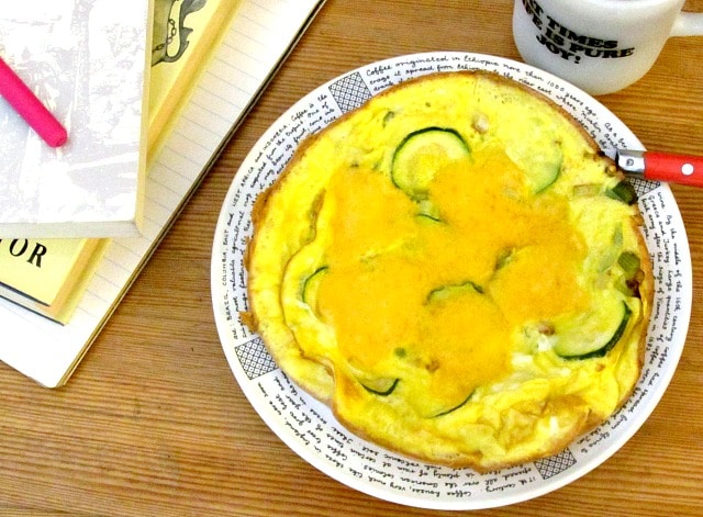 Fast and easy, frittata makes a perfect quick meal for one or two people, when you don't have time to cook. 