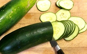 Super Simple Cucumber Salad is perfect for the hot, hazy, lazy days of summer!