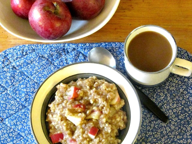 Make your own Apple Pie Spice Blend, to celebrate apple season, and enjoy a different flavor in cereal, coffee, and baked goods!