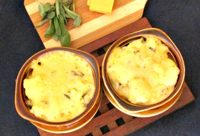 Easy Cauliflower Cheese comes together quickly, with this fast and easy cheese sauce. A simple way to dress up a meal! 