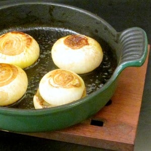 Enjoy these lovely roasted onions - elegant enough for a holiday, easy enough for everyday, and a breeze to make ahead and reheat! 
