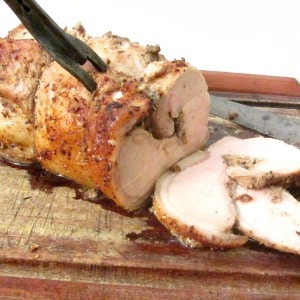 Serve an elegant, but surprisingly easy, rolled and spiced pork roast, with a delicious gluten free seasoning!