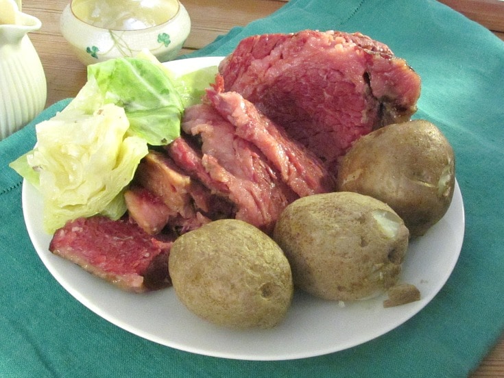 Irish American Corned Beef and Cabbage - a classically American dish, made by immigrants combining familiar technique with available food! 