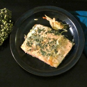 Super Simple Dill Salmon cooks in 15 - 20 minutes. A terrific weekday dinner! 