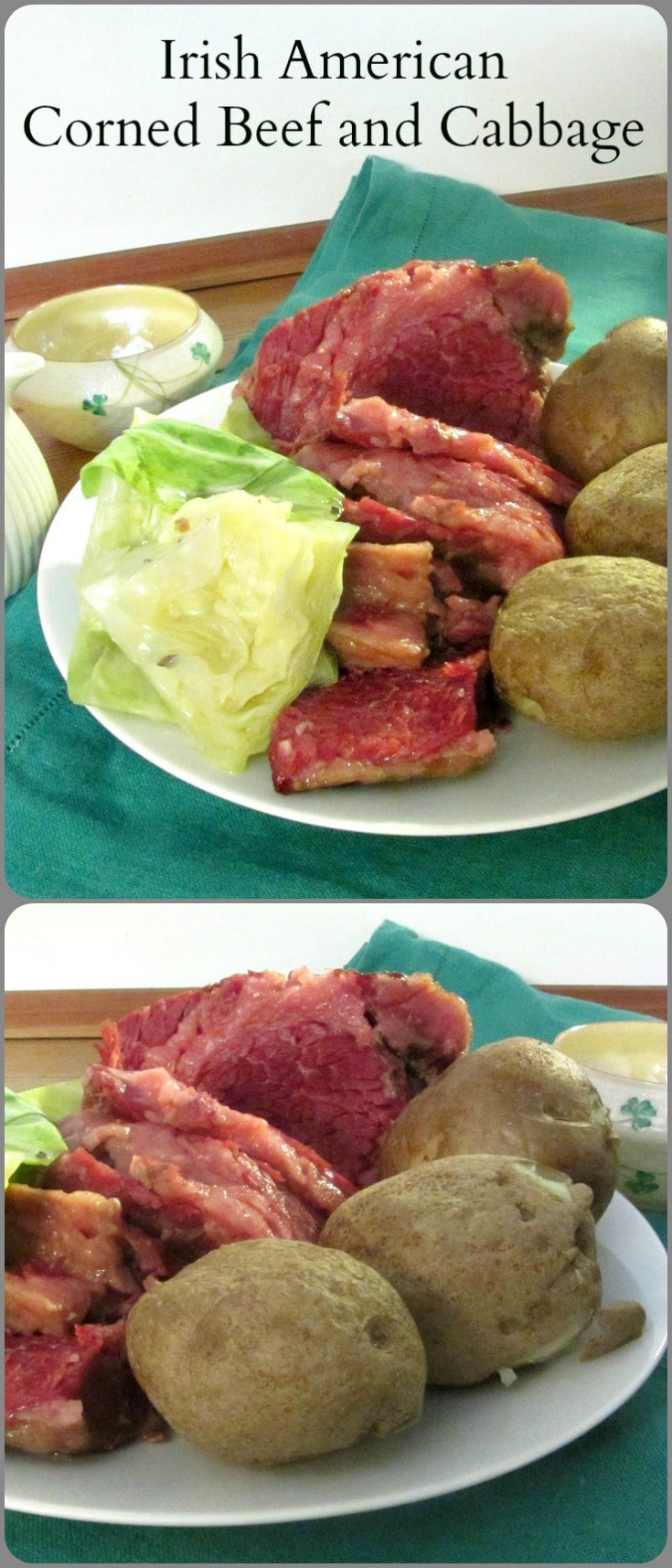 Irish American Corned Beef and Cabbage - a classically American dish, made by immigrants combining familiar technique with available food! 