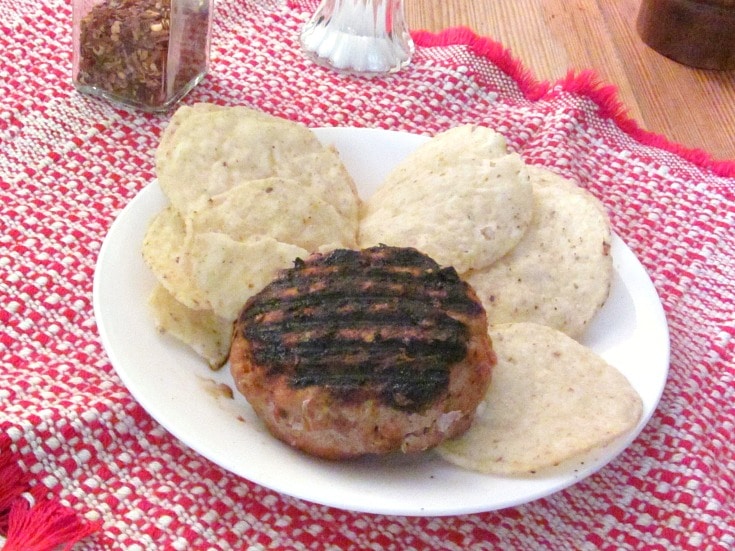 Bored with turkey burgers? Make a Pizza Burger! Moist and flavorful, with seasoning that helps browning,  holds moisture, and improves the taste! 