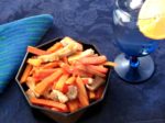 Three Orange Pork - two orange colored vegetables, and a little orange juice come together with tender pork loin in a fast and easy one pot dinner!