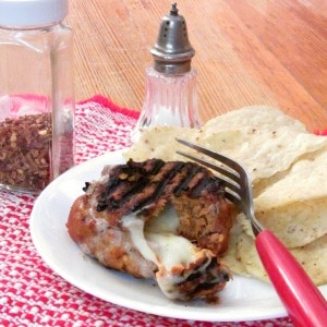 Bored with turkey burgers? Make a Pizza Burger! Moist and flavorful, with seasoning that helps browning,  holds moisture, and improves the taste! 