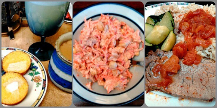 WIAW 163 - Good hearty meals.