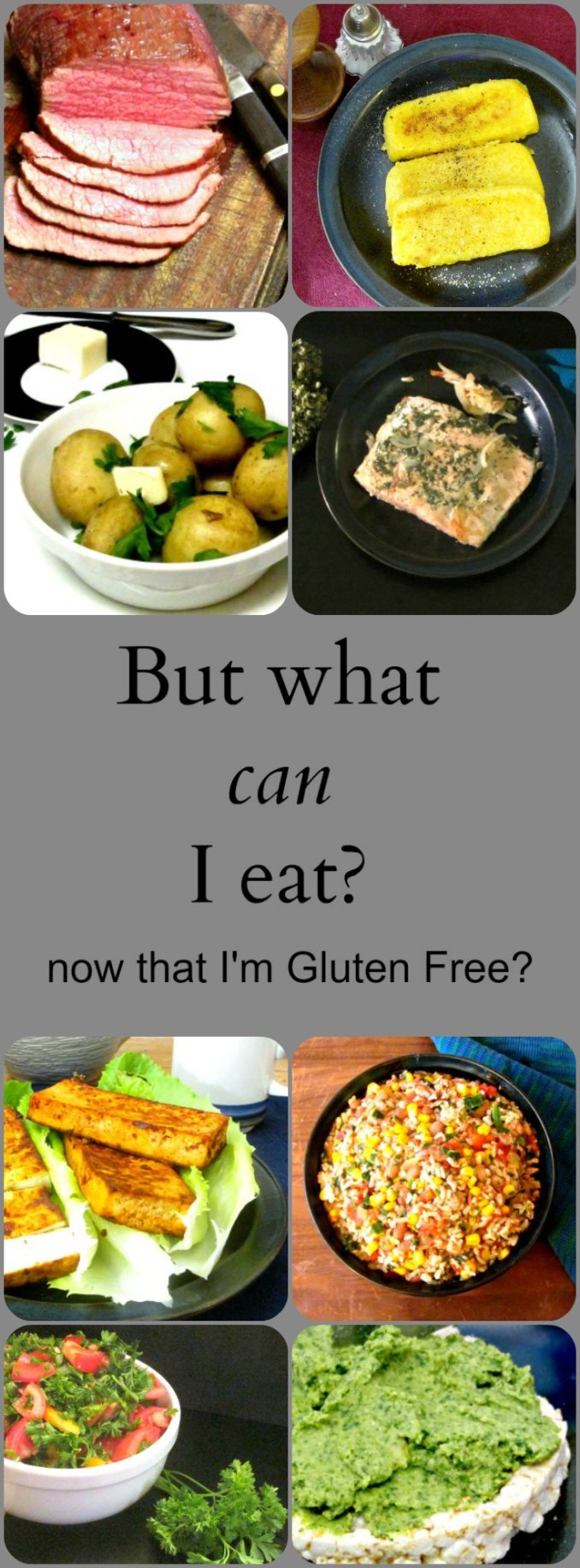 Have you looked at a long list of food containing gluten, and wondered what is left? Here's the good news - most food is naturally gluten free! 