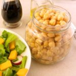 Easy Marinated Chickpeas, for Salad