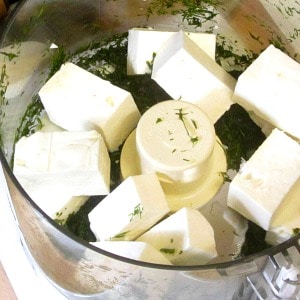 Flavor whipped feta with dill for a wonderfully flavored spread - delicious on crackers, terrific in a lunchbox, great for any lunch or snack.