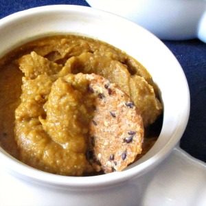 Don't limit Pumpkin Spice to pie or coffee - make and enjoy Pumpkin Spice Hummus as a spread of dip! Delicious at lunch, fun for a party!