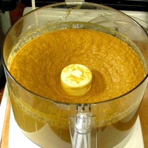 Don't limit Pumpkin Spice to pie or coffee - make and enjoy Pumpkin Spice Hummus as a spread of dip! Delicious at lunch, fun for a party! 