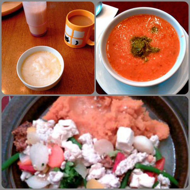 A day of food in a North Carolina February. 