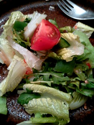 WIAW 189 - Dinner - Tossed salad