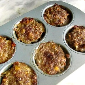 Sausage Meatloaf Muffins