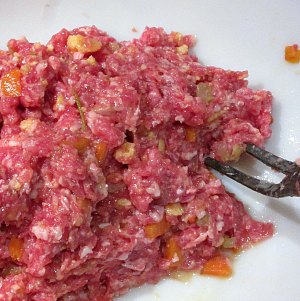 sausage meatloaf mixture