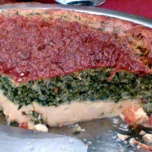Crustless Quich - in layers! 