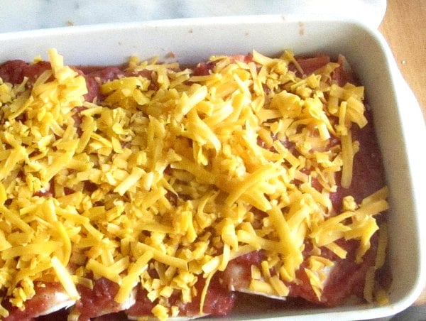 Cheater's Enchiladas, ready to heat