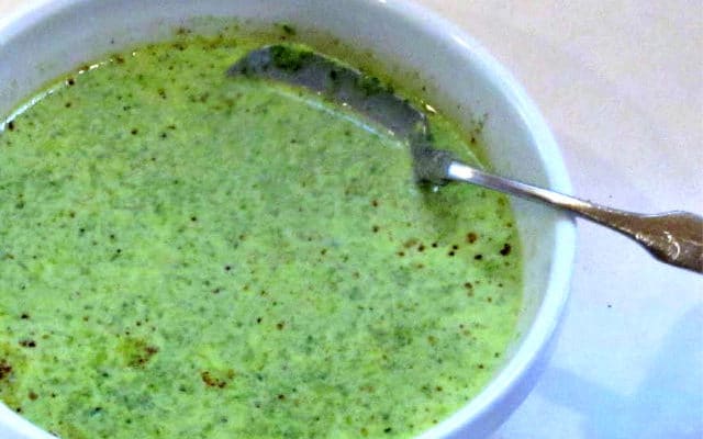 Instant Cream of Spinach Soup