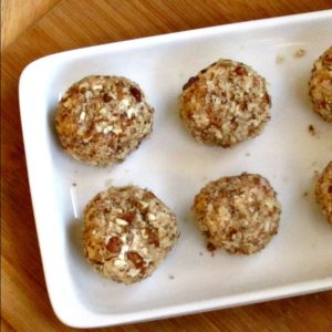 Plate of Onion Cheese Bites