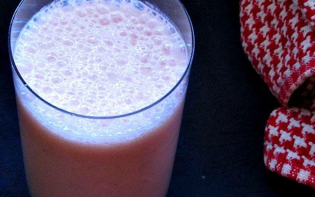 Strawberry Kefir Protein Shake